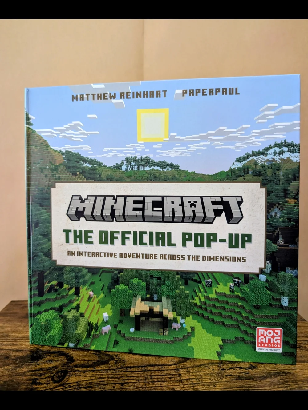 Minecraft The Official Pop-Up Hardcover Pop-Up Book Reinhart/Paperpaul